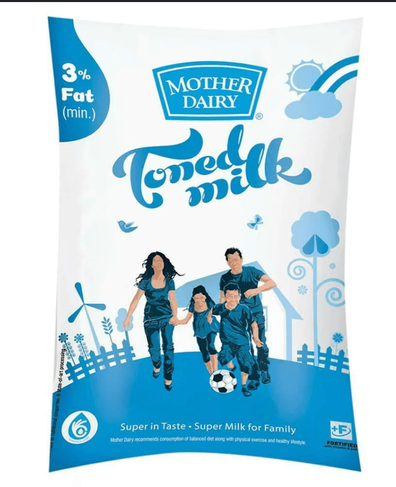 Mother Dairy Toned Milk